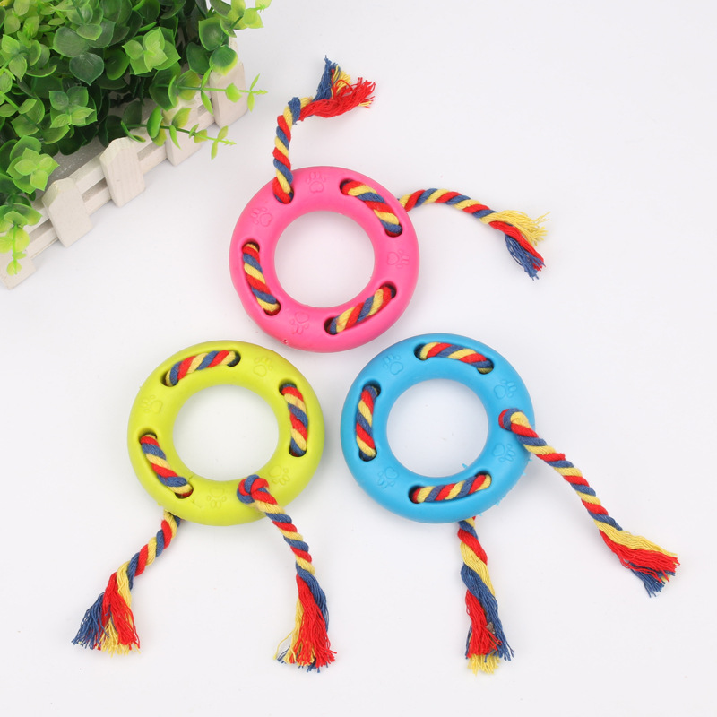 Juguetes transfronterizos para mascotas, palitos molinos para perros, masticadores, auto-aburrimiento, TPR, juguetes para mascotas, mordeduras, pelotas elásticas