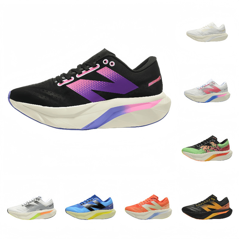 Cross-Border Foreign Trade Putian Shoes New Balance Student Shoes V4 Jogging Shoes Marathon Men's and Women's Sports Shoes Casual Sports Shoes