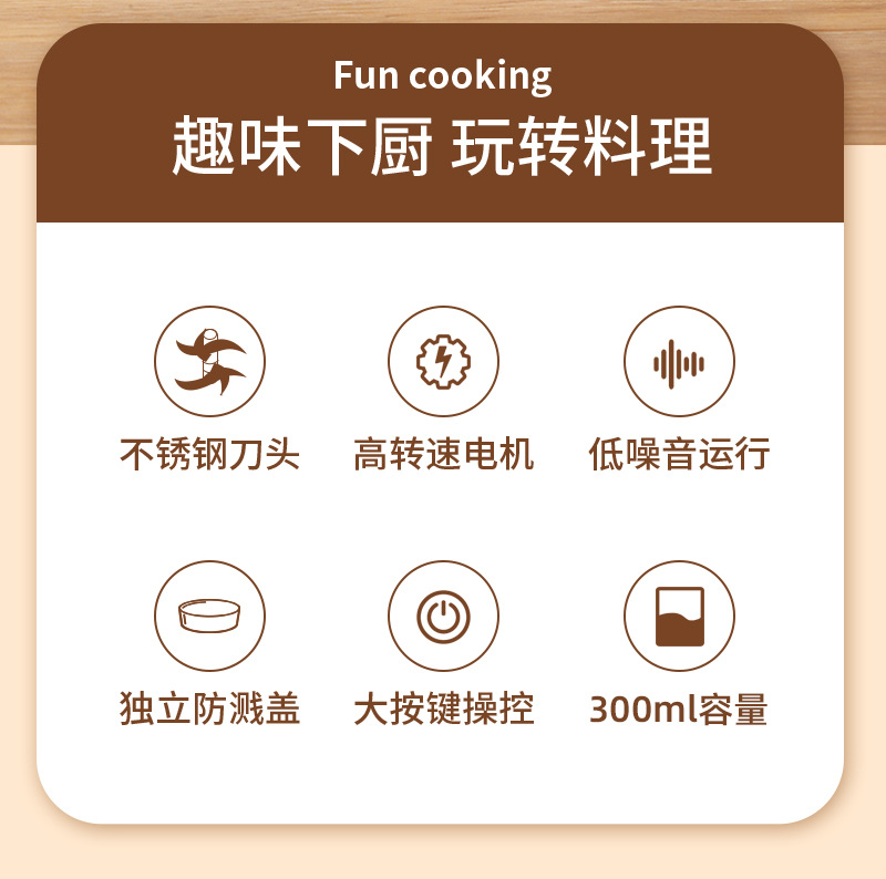 ✅ Electric garlic press, household food supplement machine, small multifunctional meat grinder, wireless rechargeable garlic mincer, garlic crusher
