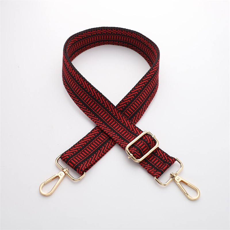 Polyester Stripe Bag Strap display picture 2