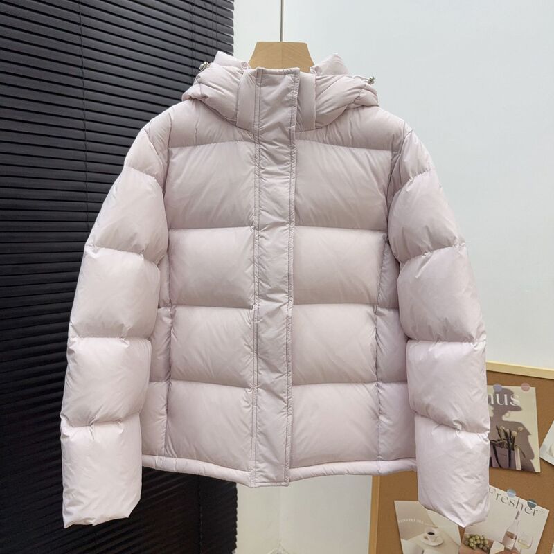 2026 New Model New National Standard 95 White Duck down Jacket for Women, Short Style with Detachable Hood, Loose Fit Puffer Jacket 2026 New Model New National Standard 95 White Duck down Jacket for Women, Short Style with Detachable Hood, Loose Fit Puffer Jacket