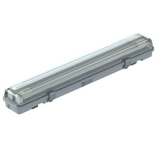 18W Double-Tube Led Stairwell Dust-Proof Lighting Transparent Pc Shell Anti-Uv Led Power Distribution Room Energy-Saving Lamp