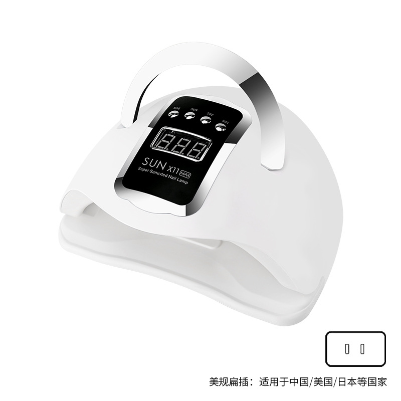 Lámpara de manicuras de alta potencia de secado rápido 220w lámpara de horneado de manicuras de mano no oscura luz de terapia de manicuras con máquina de manicuras transfronteriza