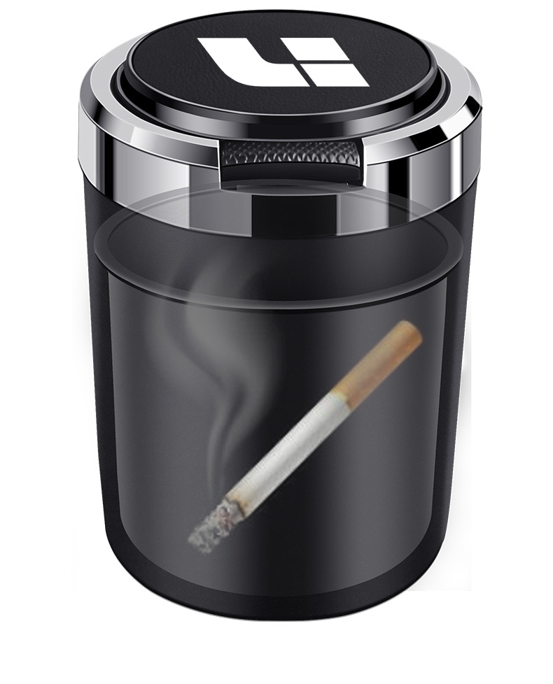 Suitable for ideal car ONE L7 L8 L9 car ashtray with cover metal liner flame retardant car ashtray