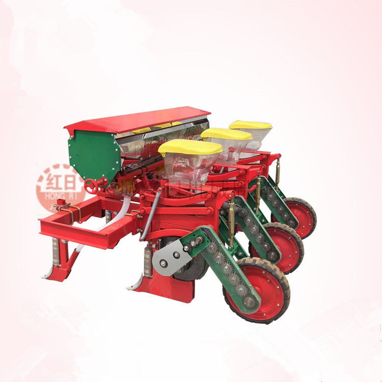 玉米播种机  不锈钢桶施肥播种机  长条桶玉米大豆播种机  蔬菜播