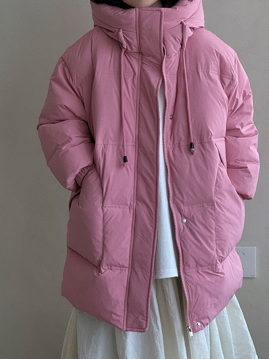 2024 nuevo otoño e invierno engrosado para niños chaqueta de plumón de longitud media para niños chaqueta de plumón de invierno cálido chaqueta al por mayor