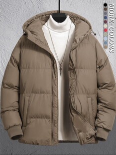 Y 62905 Winter Men's Loose Hooded Padded Coat ��ʿ�Bñ�޷�