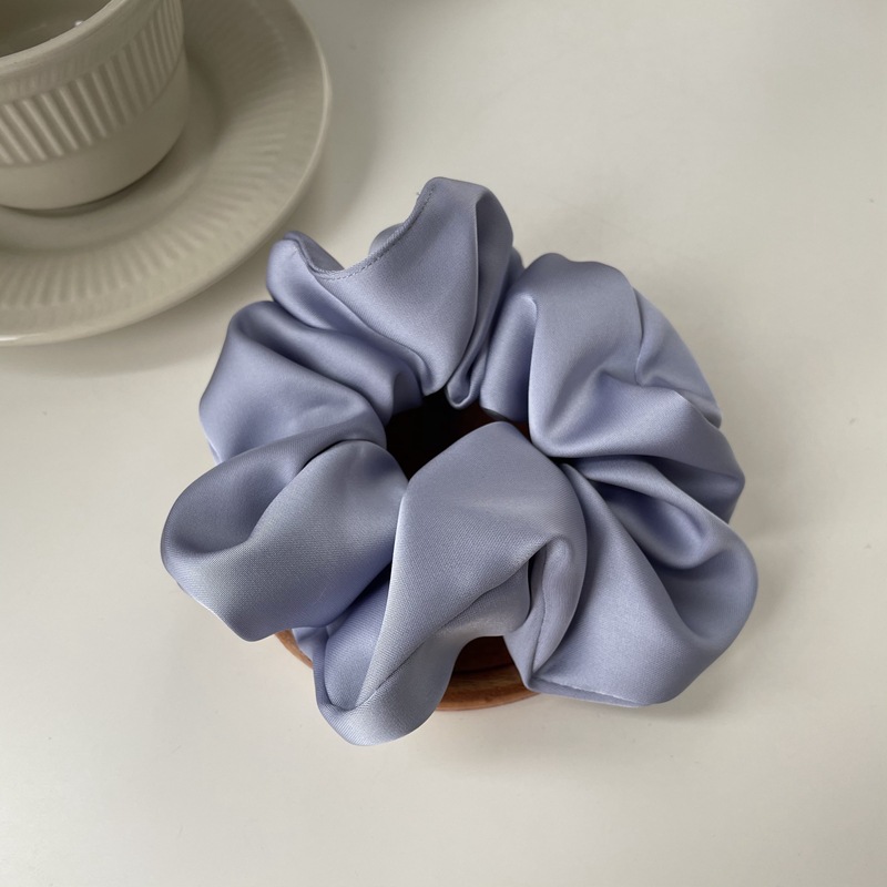 Fashion Solid Color Cloth Pleated Hair Tie 1 Piece display picture 10