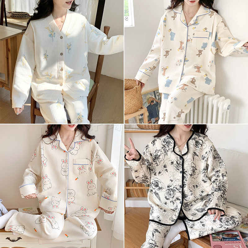 Special Price Thickened Warm Air Cotton Pregnant Women's Nursing Pajamas Autumn and Winter plus size Pregnant Women's Postpartum Nursing Special Price Thickened Warm Air Cotton Pregnant Women's Nursing Pajamas Autumn and Winter plus size Pregnant Women's Postpartum Nursing