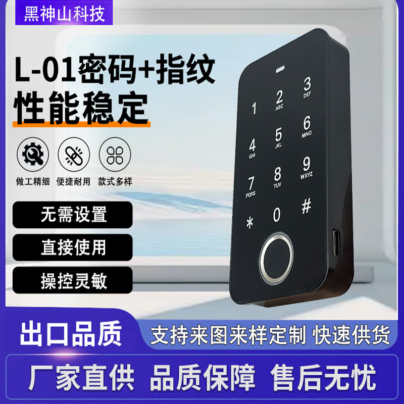 台球杆柜密码锁桑拿锁健身房更衣柜电子锁触摸屏感应密码柜门锁
