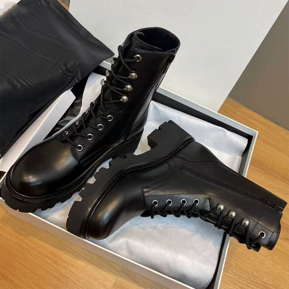 Retro Women's Over The Knee Martin Boots Thick Soled Side Zipper_voghion.com
