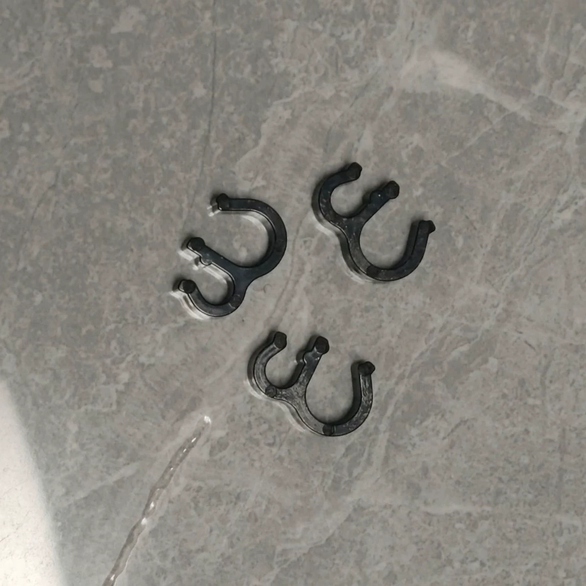 Нейлон с двойным отверстием зажим 4.5*7.5 черный жгут проволоки зажим