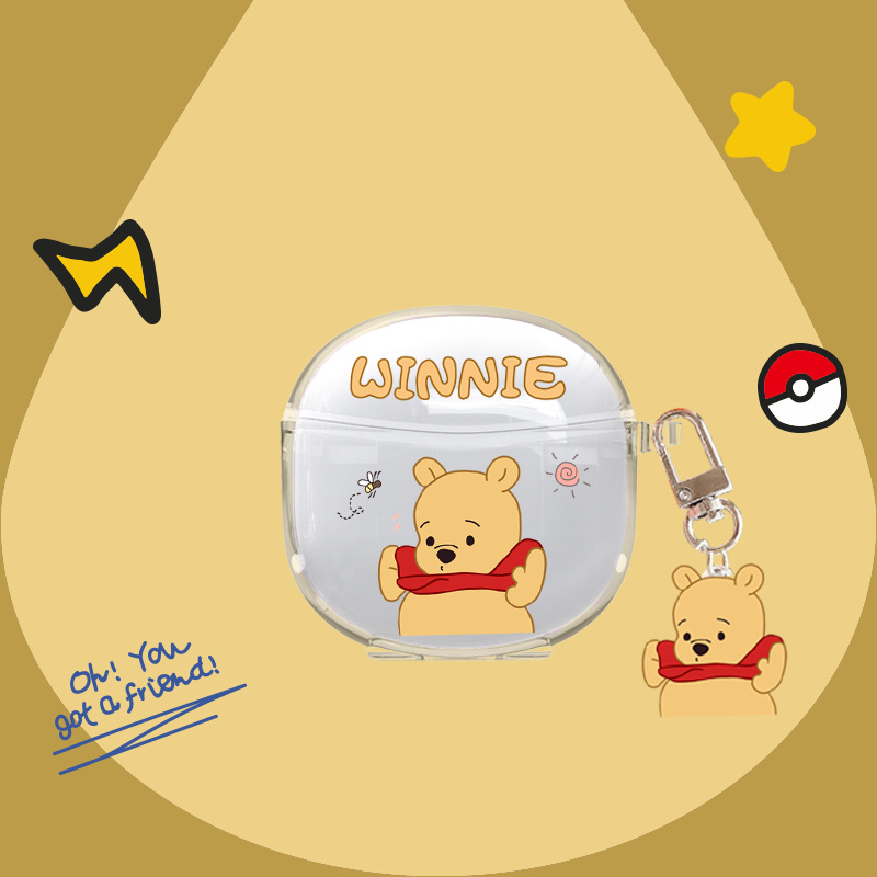 Aplicable a Huawei Freebuds SE 2 auricular caso transparente de silicona de dibujos animados funda protectora Huawei SE2 resistente a la caída