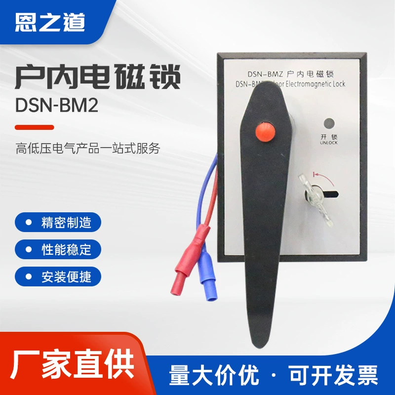 Электромагнитный замок для внутреннего использования DSN-BM2 с высоковольтным ключевым замком для шкафов управления, электронный замок с электрическим управлением