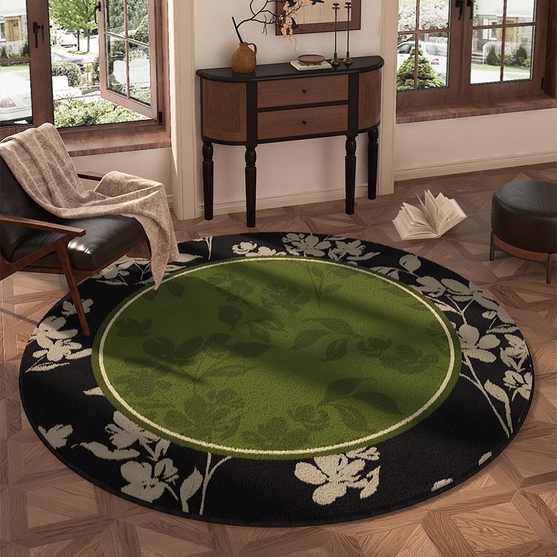 녹색 가지가 퇴색됨 [방수 두꺼운 모조 캐시미어]