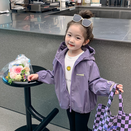 Girls Spring Jackets 2024 New Korean Style Baby Girl Spring Tops Girls Jackets Spring Children's Jackets