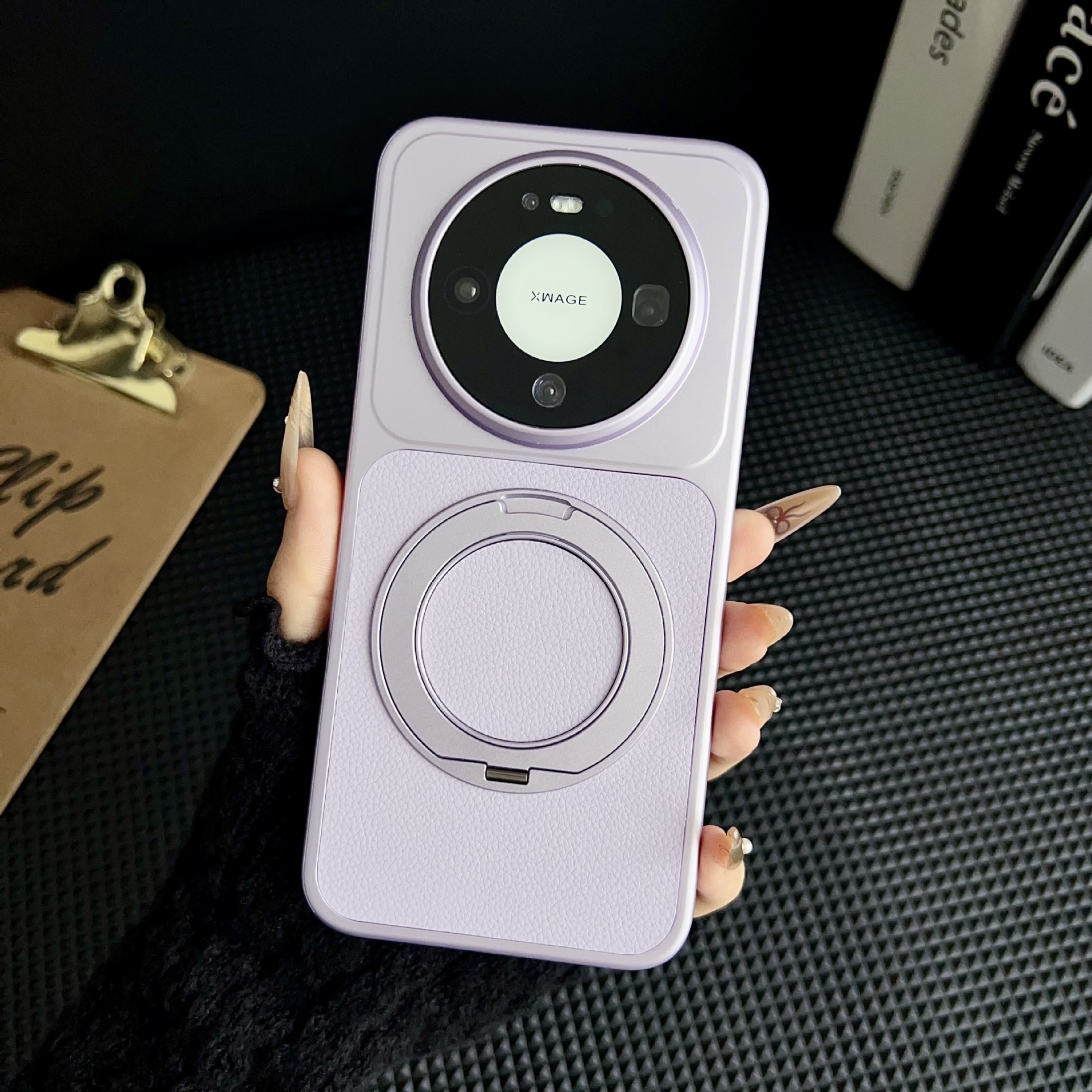 Elegant Purple [360 Rotating Magnetic Stand]