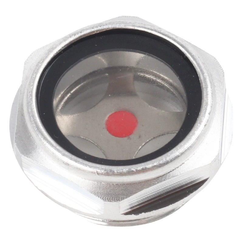 Редуктор Масляная этикетка Зеркало масла Алюминиевое окно масла Круглый воздушный компрессор Зеркало наблюдения за уровнем масла Зеркало наблюдения за маслом Отверстие для масляного окна