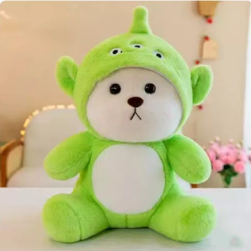 Juguetes de peluche lindos muñecas de frutas almohada muñeca agarra muñeca boda tira muñeca de tela muñeca estand juguetes regalos