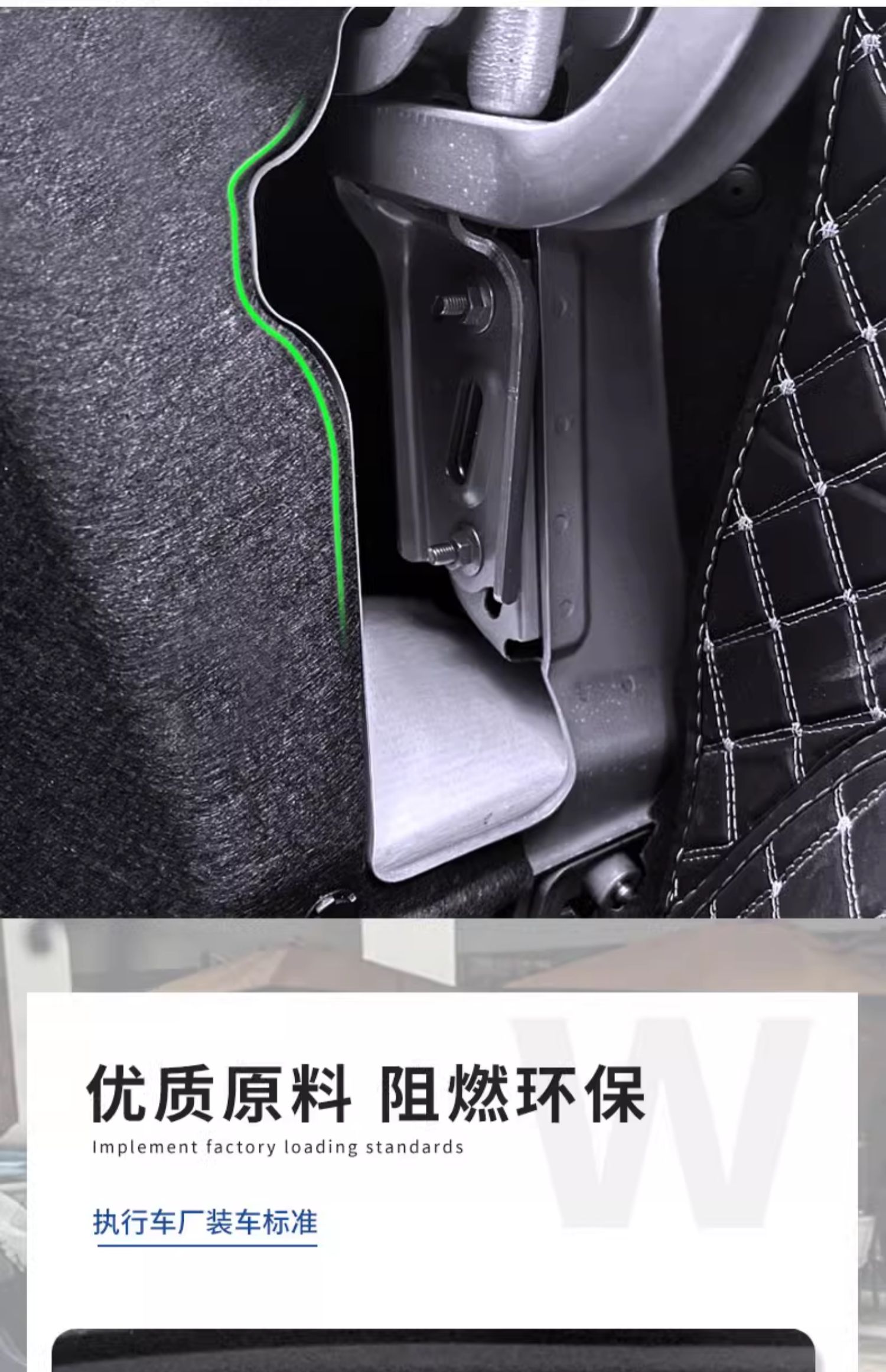 Suitable for 12-25 Models of Audi A6L A4L A7L Trunk Soundproofing Cotton and Trunk Lining Soundproofing Modification