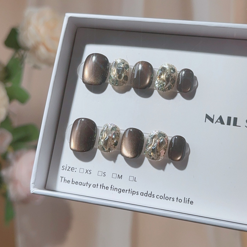 Nail Art Nails, Wearable Nails, Pure Handmade Wholesale Special Nails, Factory Short Nails, High-End French High-Quality Products Nail Art Nails, Wearable Nails, Pure Handmade Wholesale Special Nails, Factory Short Nails, High-End French High-Quality Products