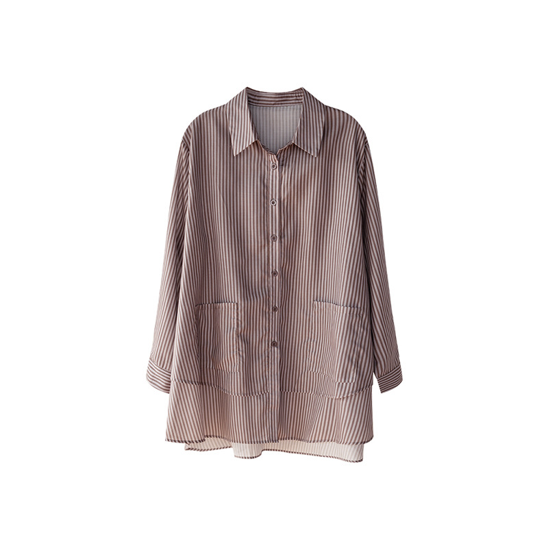  秋  S-4XL 大きいサイズ シャツ/ブラウス