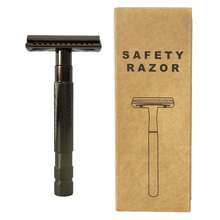 Safety Razor Set with 5 Razor Blades Shaving BrushSafety R