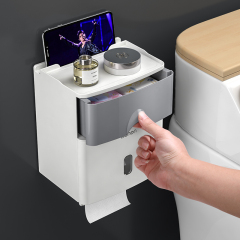 穴を開けないアイデア防水ティッシュラックのトイレのティッシュケース