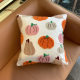 Cartoon Flower Towel Embroidered Pumpkin Pillow Living Room Sofa Cushion Sample Room Decorative Pillow Photo Props