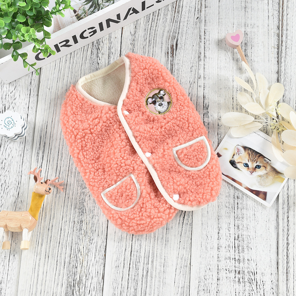 El otoño y el Invierno nuevo corgi fadou oso polar chaleco para mascotas perro gato ropa de fábrica al por mayor