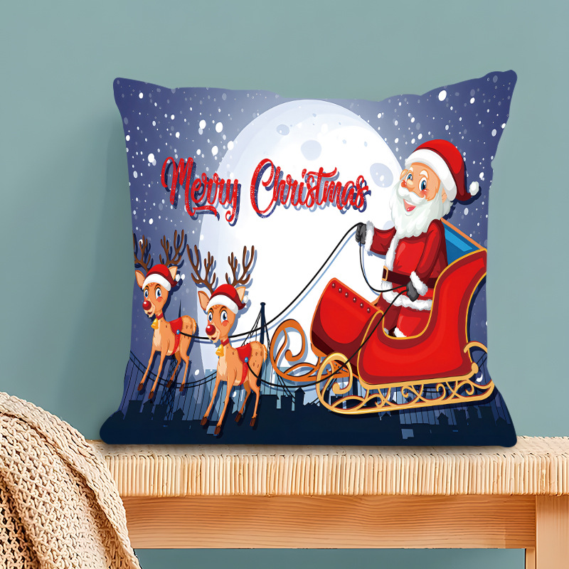 만화 크리스마스 베개-3