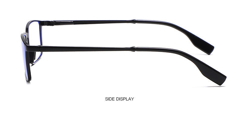 2023 Nuovo Export Metallo Full Frame Triangle Pen Cartridge Box Anti-luce blu per la generazione di specchi per anziani Gamba a molla per capelli Sguardi di lettura_voghion.com