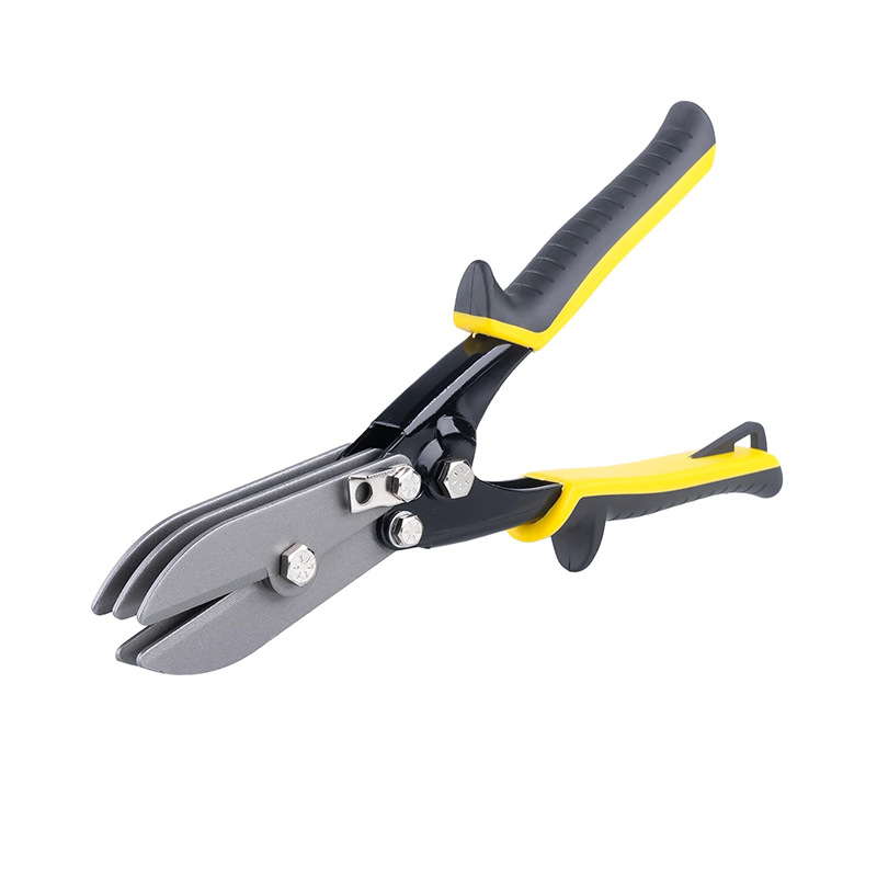 Alicates de engarce corrugado para placa de metal de 5 capas, tijeras de hojalata, alicates de haz de tubos de cierre de tubería de acero 5Blade Downspout