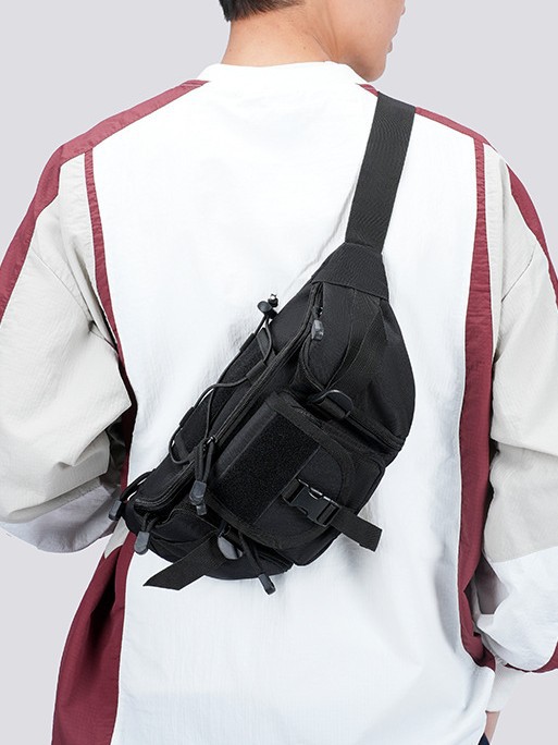 Mochila de ciclismo Mochila deportiva al aire libre Mochila de pecho resistente al desgaste Viajes de montaña Luya Mochila táctica multifuncional