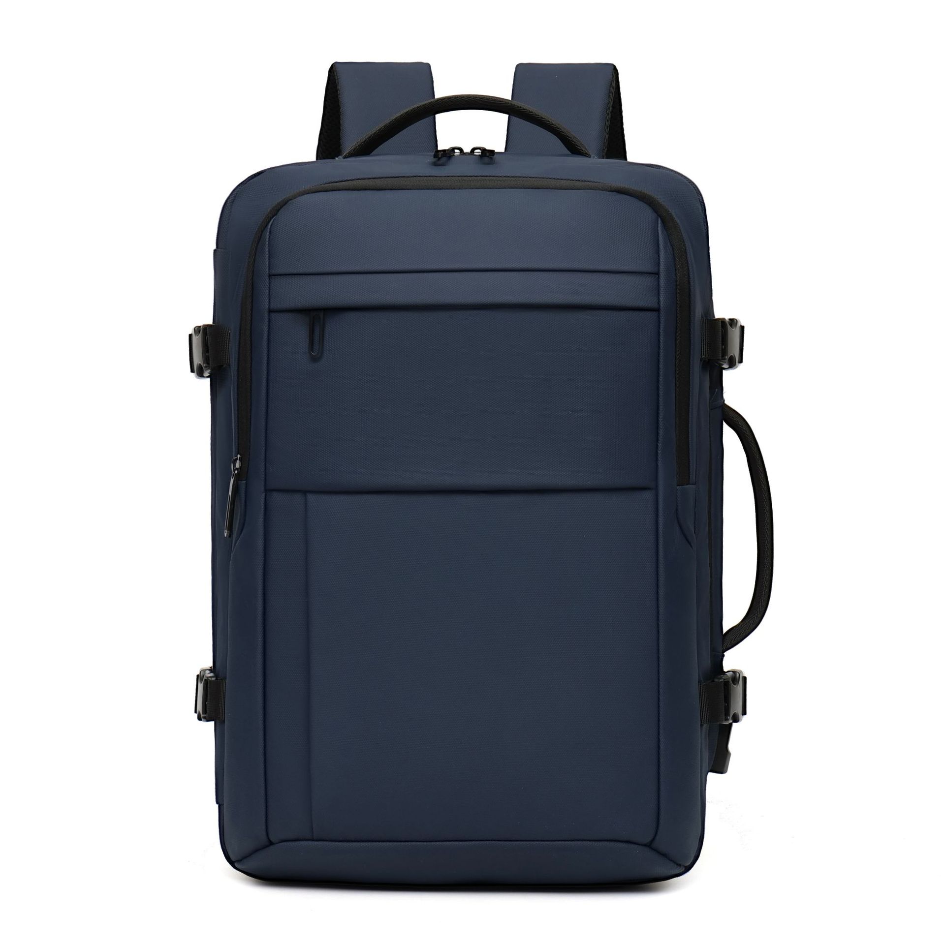 2025 nueva gran capacidad compartimiento mochila de computadora de viaje de negocios mochila de viaje de negocios mochila de desgaste simple mochila