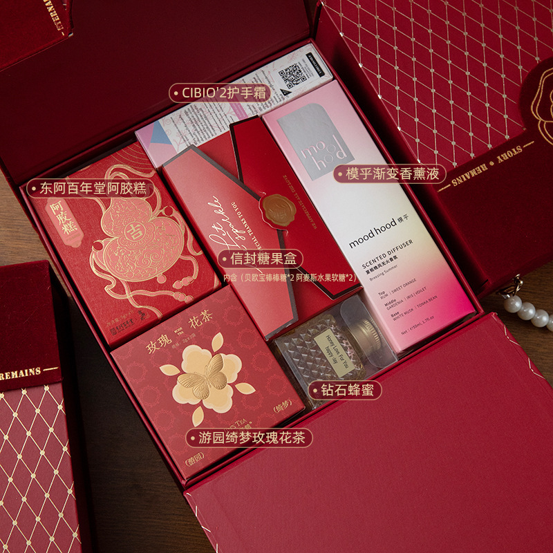 ツバキの花の結婚のお土産セットの完成品はお客様にお連れします。|undefined