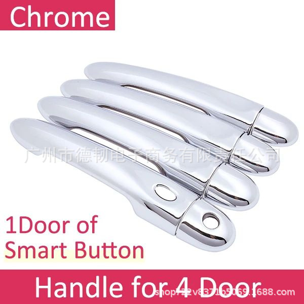 Applicable to Renault Renault Fluence 2009~2019 Electroplated Handle Cover Outer Handle Door Handle Sticker