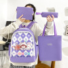 Manufactor wholesale Korean Edition fresh girl knapsack Trend pupil schoolbag capacity Junior school student knapsack