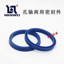 耐高温双唇轴用Y型密封圈 聚氨酯氟胶机械气缸轴用防尘密封圈