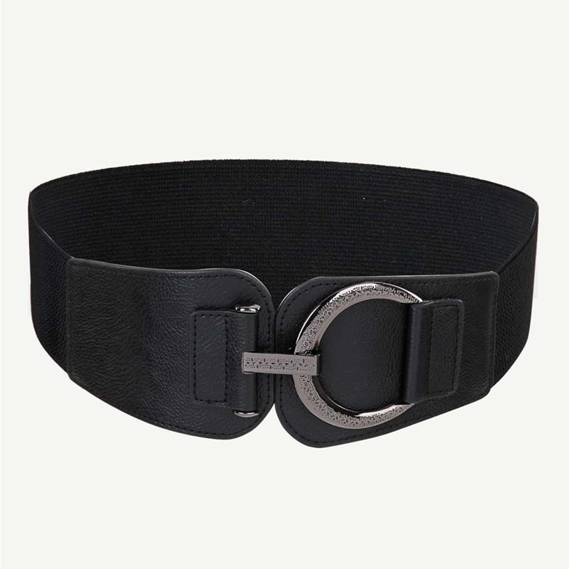 Cinturón ancho elástico con gancho para mujer, para festivales de música hip hop o como faja exterior, venta directa de fábrica image 4