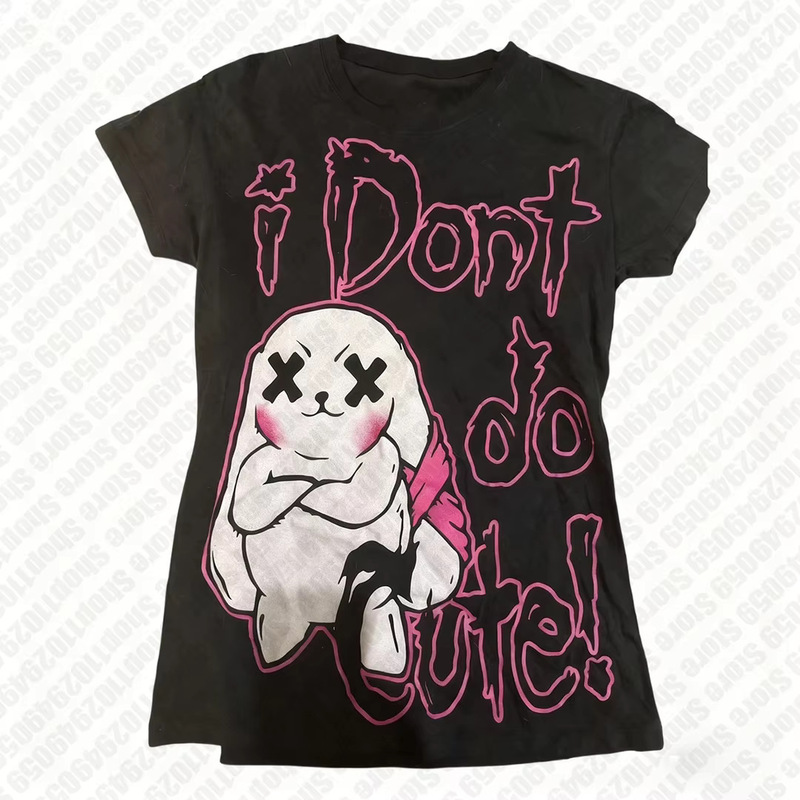 2026 Girls' Baby T-Shirt Y2K Style Women's Short Top 90s Retro Clothing Gothic Kpop 2026 Girls' Baby T-Shirt Y2K Style Women's Short Top 90s Retro Clothing Gothic Kpop