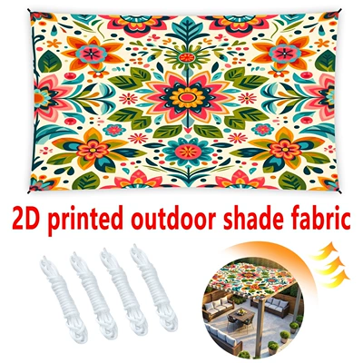 mandala flower sunshade, outdoor Avtomobil yan çətirləri