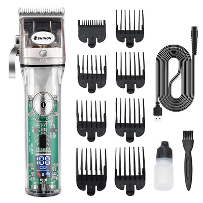 电推剪 理发师专用防水电推剪 全身水洗理发修边推光理发器批发