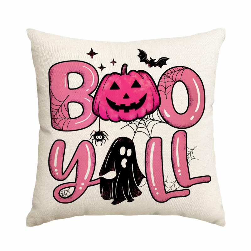 外国貿易クロスボーダーハロウィン枕カバーハッピーハロウィン面白いゴーストクッションカバーソファリビングルーム装飾枕|undefined