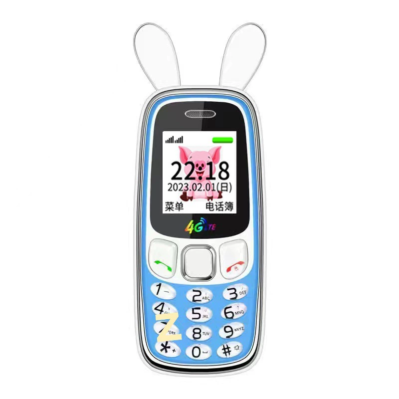 Small cute mobile phone for students, official flagship store, support function for all network communication standards, 4G, internet addiction control function