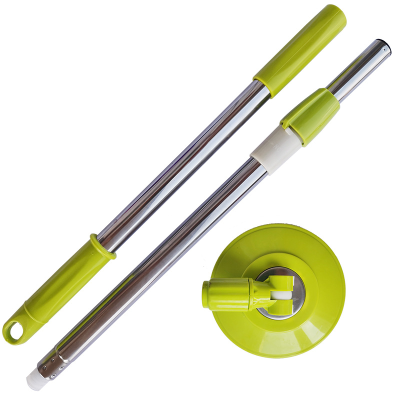 Suministro directo de fábrica al por mayor accesorios de varilla de fregona giratoria tubería de acero inoxidable fregona telescópica reforzada en negrita varilla a prueba de explosiones