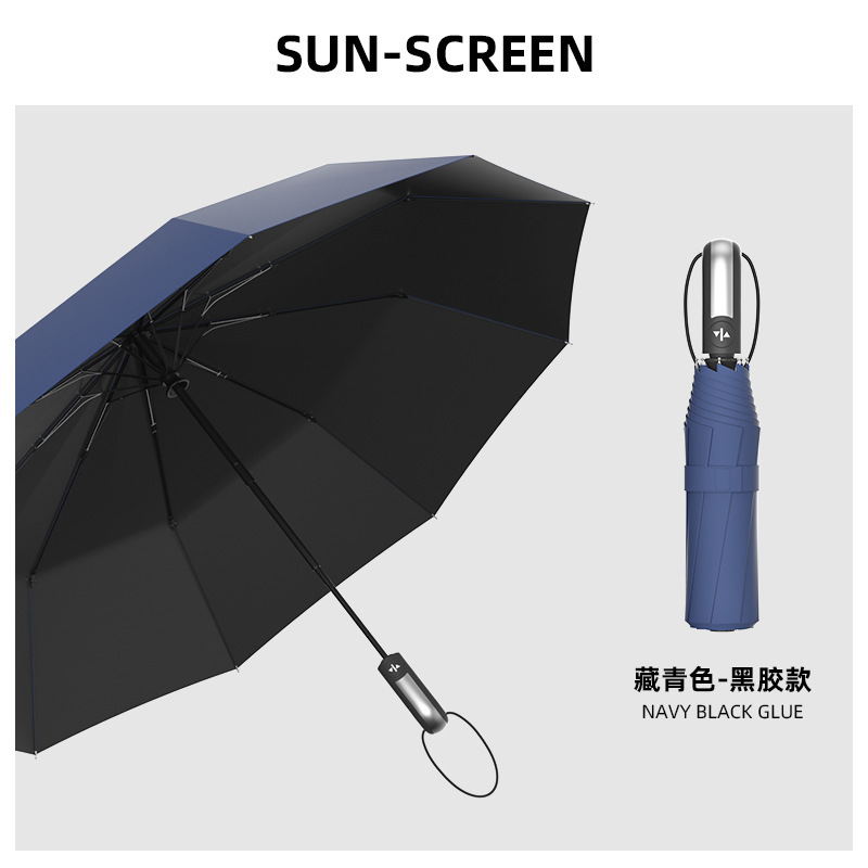 Fabricante de paraguas al por mayor sombrillas plegables automáticas para imprimir logotipo para regalos de paraguas transparentes