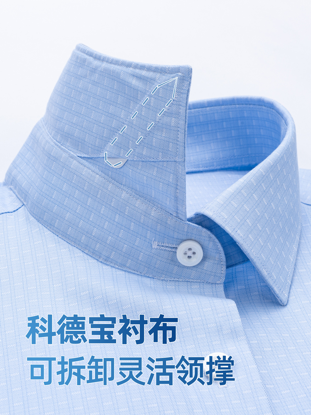 Camisas azules de cuadrícula para hombres de manga corta verano delgado 200 4 hebras de algodón DP sin quemar ropa casual de negocios para hombres