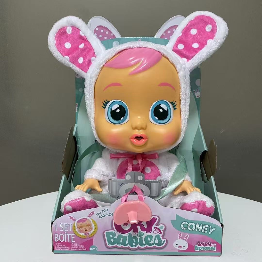 Llorando muñeca bebé llorando calmante juguete
