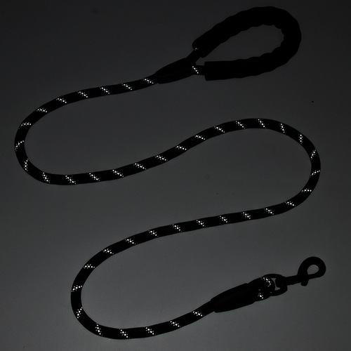 Amazon Dog Leash Nylon Reflective Round Rope Explosion-proof Pet Leash Pet Supplies Wholesale